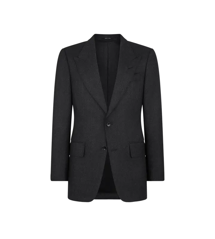 HERRINGBONE SHELTON JACKET CHARCOAL online